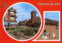 Frinton On Sea, Connaught Avenue and Beach Postcard