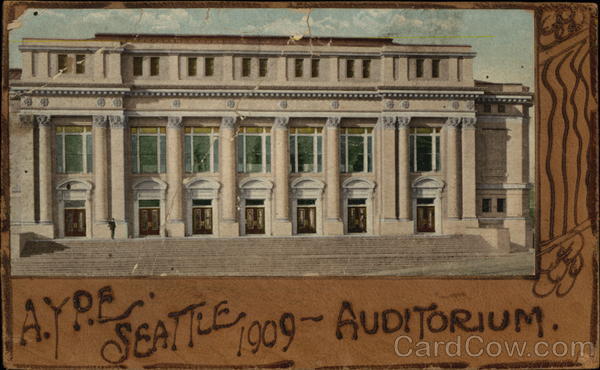 A. Y. P. E. Seattle Auditorium Washington