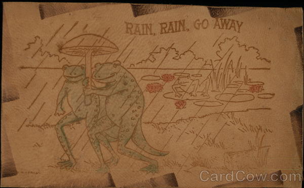 Rain Rain Go Away Leather