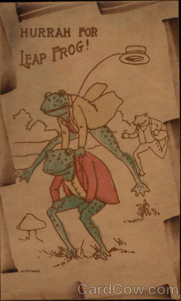 Hurrah For Leap Frog! Leather
