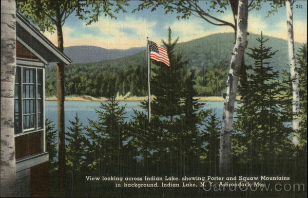 Lot of 100: Indian Lake and Porter and Squaw Mountains New York