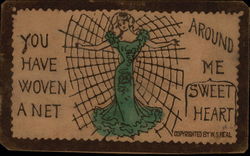 You Have Woven A Net Around Me Postcard