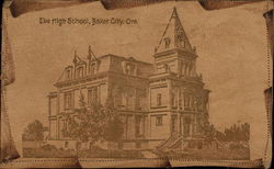 The High School Postcard
