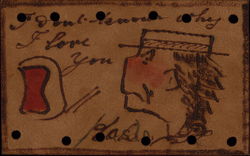 I don't know why I love you Postcard