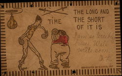 The Long And The Short Of It Is Postcard