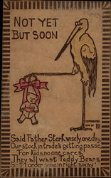 Not Yet But Soon Postcard