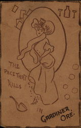 The Pace That Kills In Gardiner Postcard