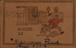Skiddoo 23 Postcard