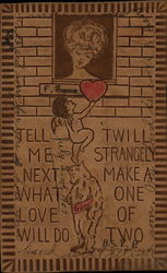 Tell Me Next What Love Will Do Postcard