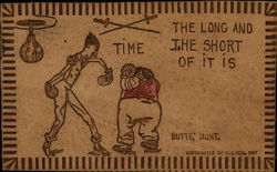 Time The Long And The Short Of It Is Postcard