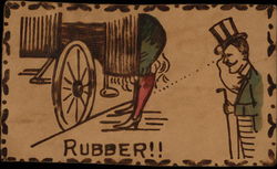 Rubber!! Postcard