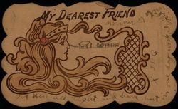 My Dearest Friend Postcard