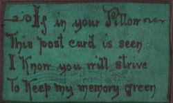 Keep My Memory Green Postcard
