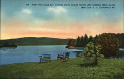 Lot of 100: View from Eagle Bay Looking South New York Postcard Postcard Postcard