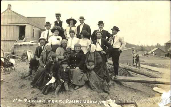 Quiniault Indians Pacific Beach Washington