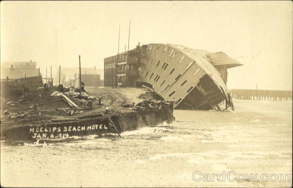 Moclips Beach Hotel Disaster Pacific Beach Washington