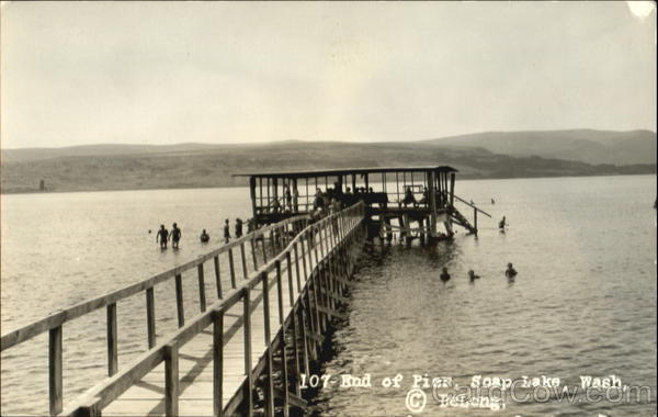 End Of Pier Soap Lake Washington