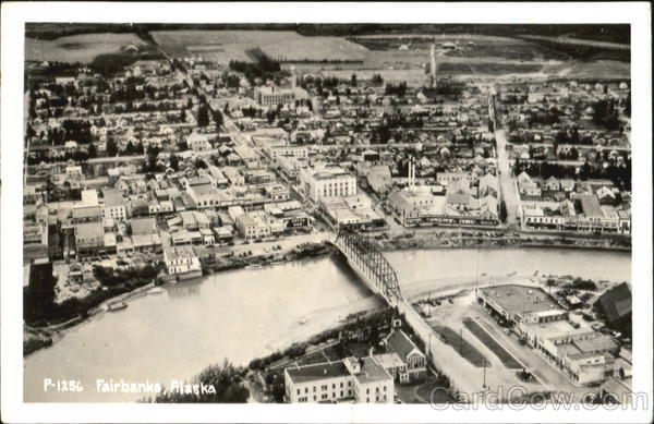 Birdseye View Fairbanks Alaska