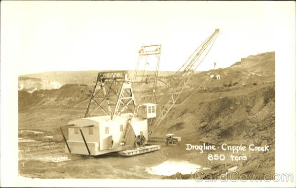 Mining Dragline Cripple Creek Colorado