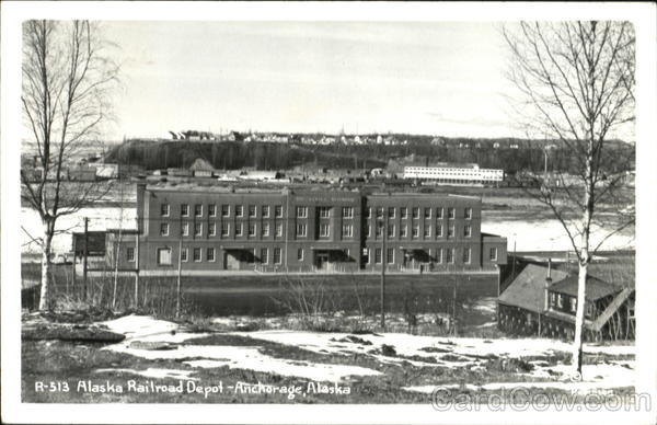 Alaska Railroad Depot Anchorage