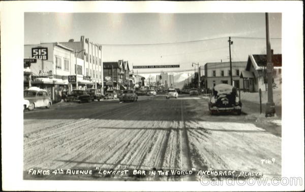 Famous 4th Avenue Anchorage Alaska