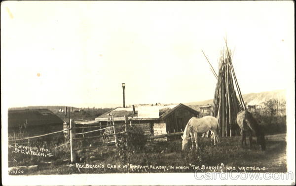 Rex Beach's Cabin Rampart Alaska