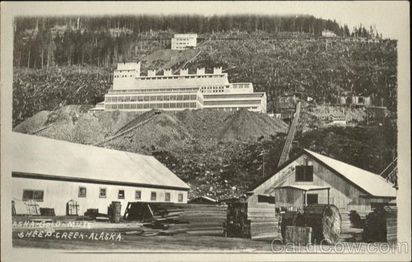 Gold Mills at Sheep Creek Juneau Alaska