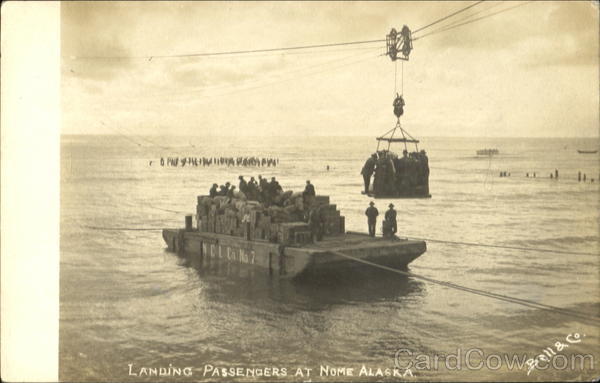Landing Passengers Nome Alaska