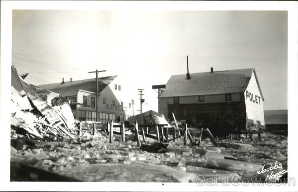 Storm Damage A. Polet Nome Alaska