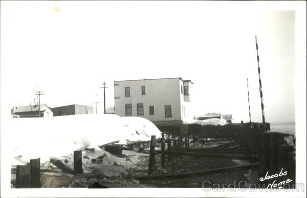 Buildings after Storm Nome Alaska Jacobs