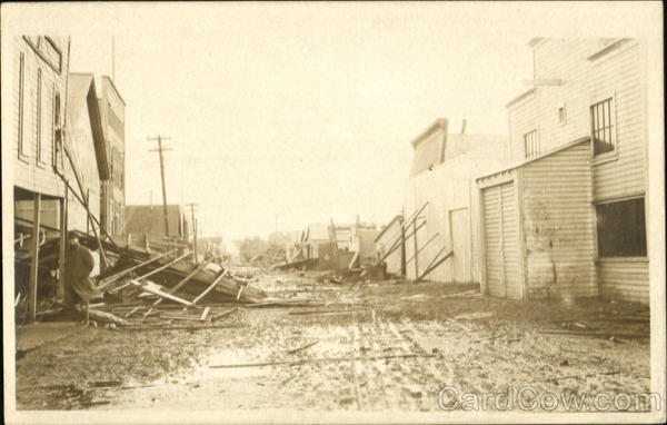 1913 After the Storm Nome Alaska