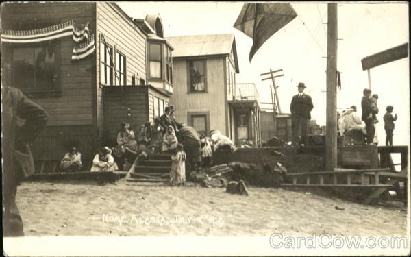 July 4 1912 Eskimos Nome Alaska