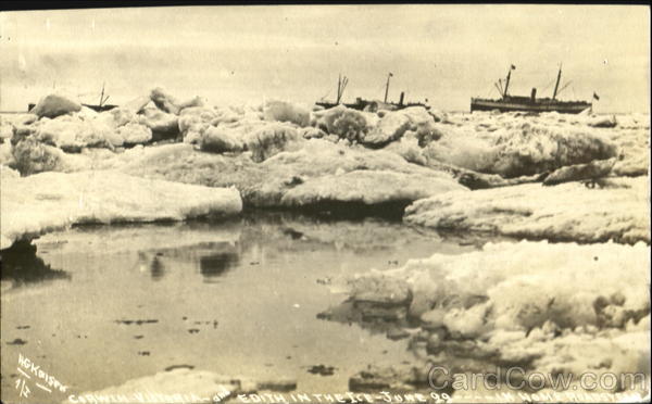 Corwin Victoria And Edith In The Ice June 22 Nome Alaska