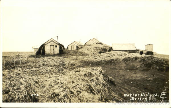 1917 Native Village Bering Sea Alaska