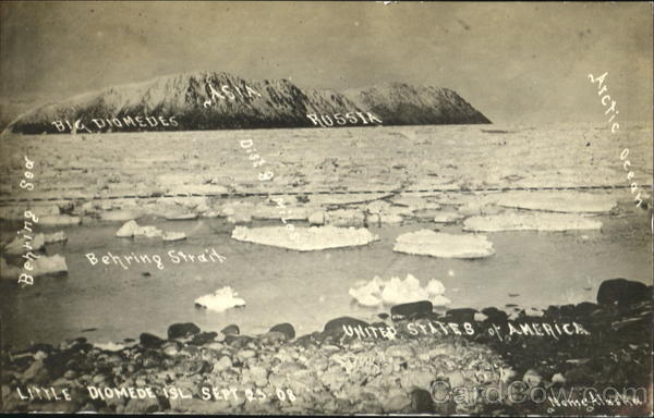 Little Diomede Island Sept 25 1908 Alaska