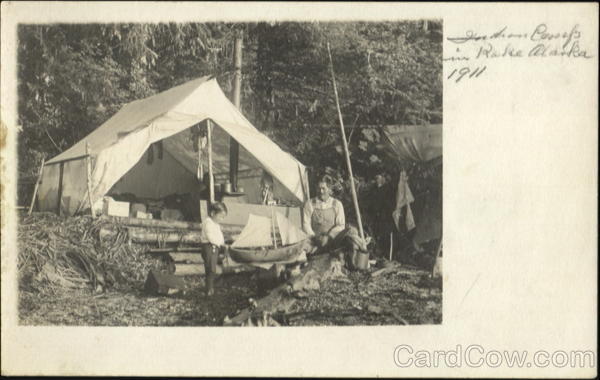 1911 Indian Camp - Model Boat Alaska