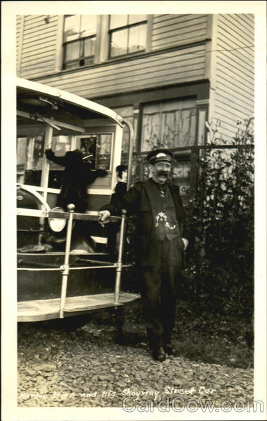 Martin Itjen And His Skagway Street Car Alaska