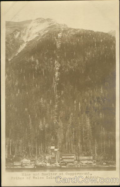 Mine And Smelter At Coppermount Prince of Wales Island Alaska