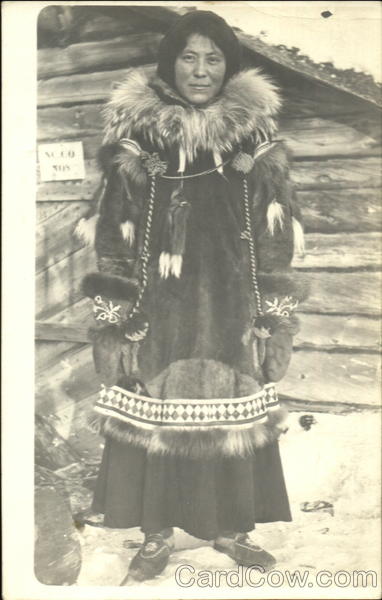 Eskimo Woman Alaska Native Americana