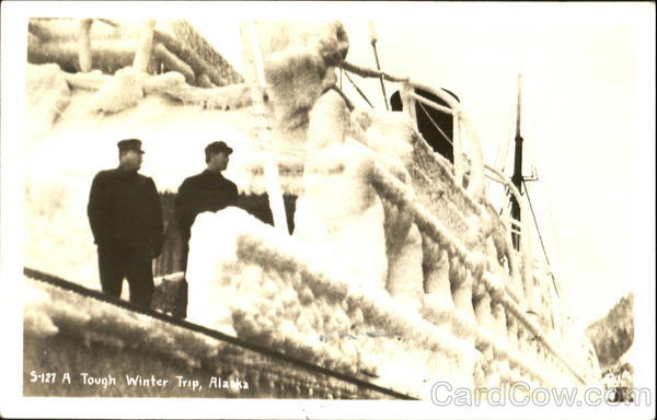Tough Winter Trip Alaska Ketchikan Boats, Ships