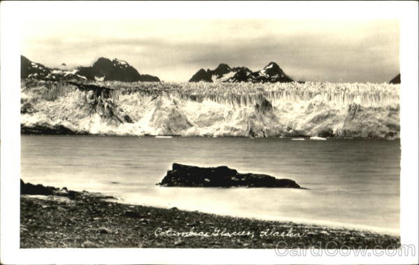 Columbia Glacier Scenic Alaska