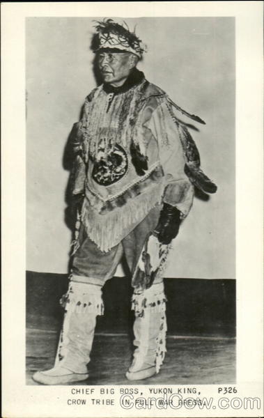 Chief Big Boss Yukon King Native Americana