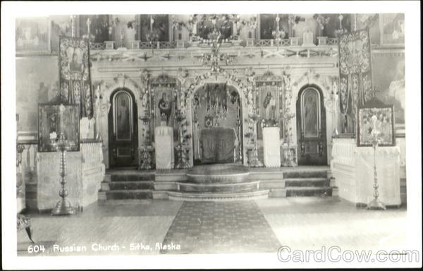Interior Russian Church Sitka Alaska