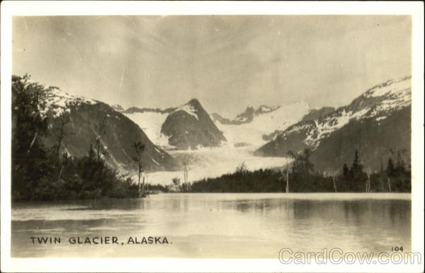 Twin Glacier Scenic Alaska