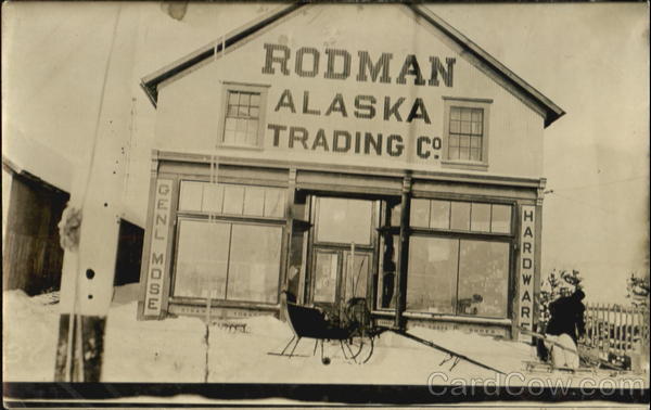 Storefront Rodman Alaska Trading Co. Tanana