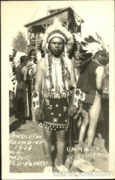 Pendleton Round-Up Umatilla Indian Native Americana
