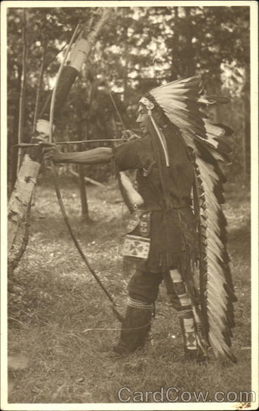 Indian Archer Native Americana