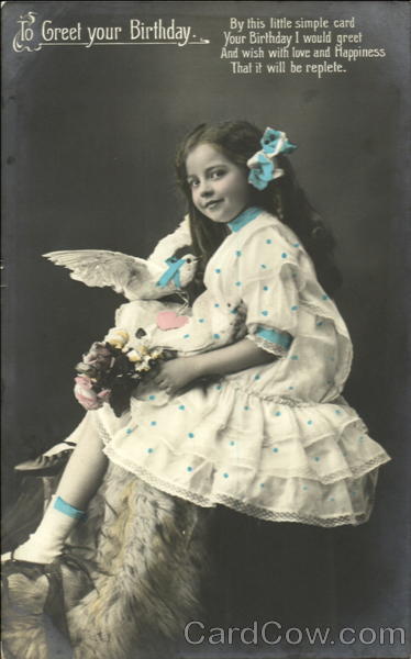 To Greet Your Birthday Tinted Girls