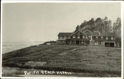 Pacific Beach Hotel Washington Postcard Postcard