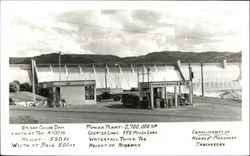 Texaco Service Station, Grand Coulee Dam Washington Postcard Postcard